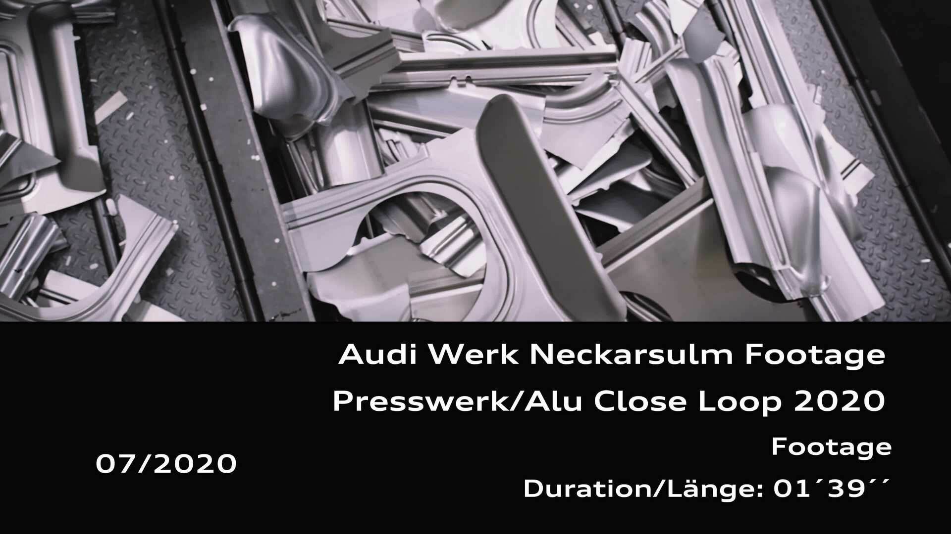 Footage: Alu Closed Loop in the Press Shop Neckarsulm