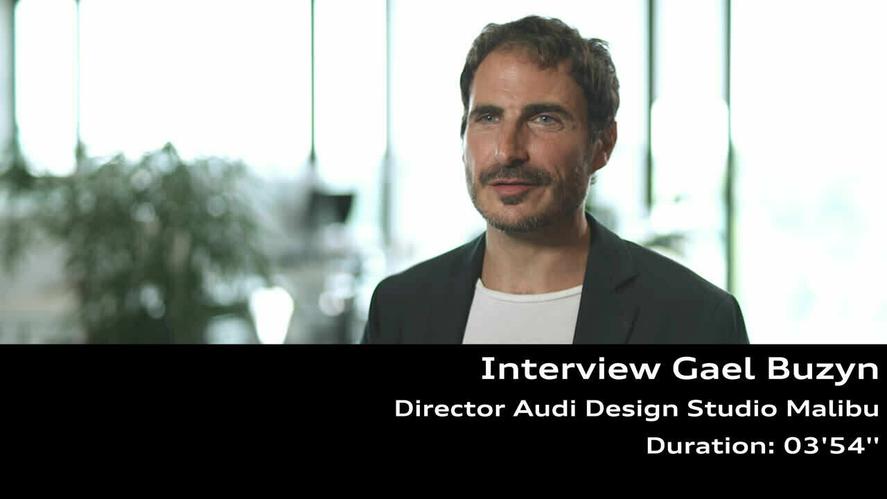 Interview Gael Buzyn - Director Audi Design Studio Malibu CLEAN