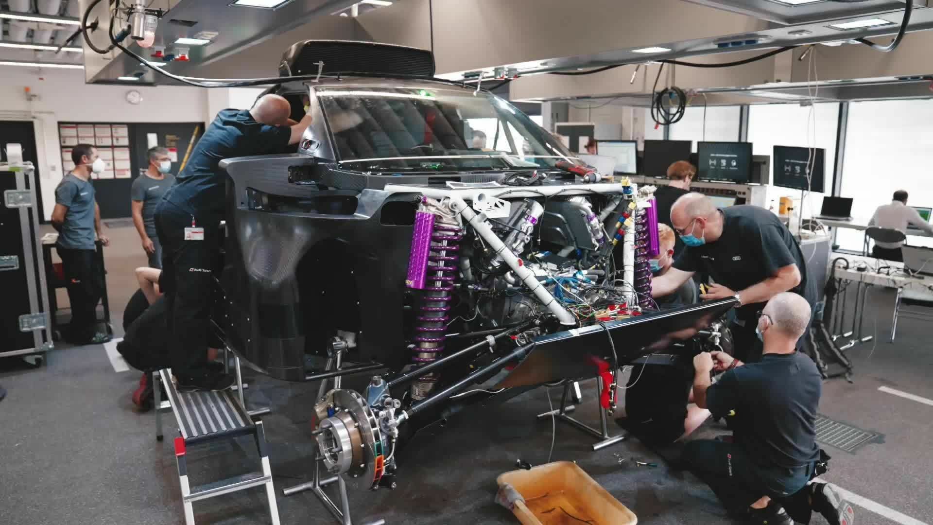 Road to Dakar  – Antrieb des Audi RS Q e-tron