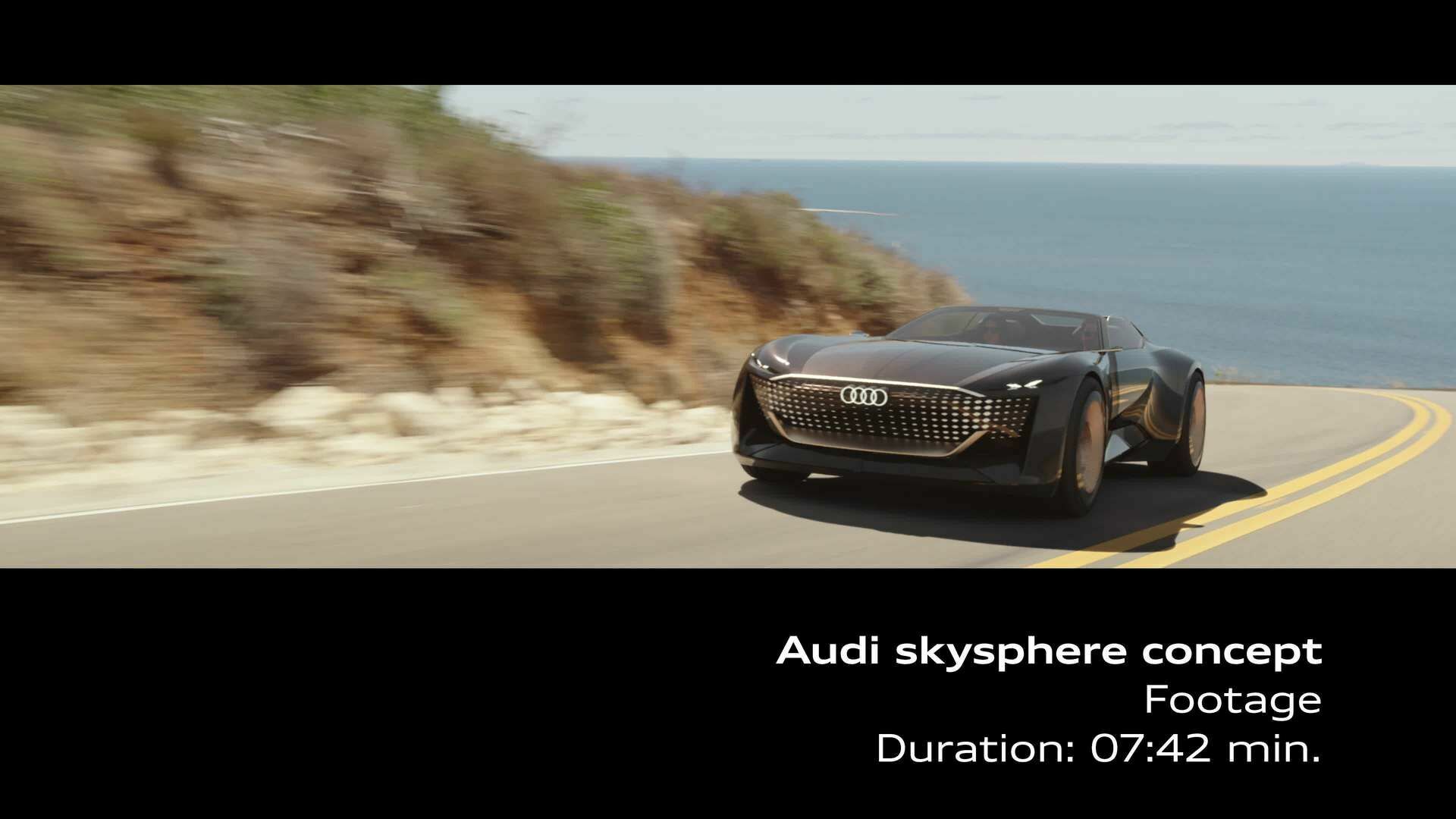 Footage: Audi skysphere concept