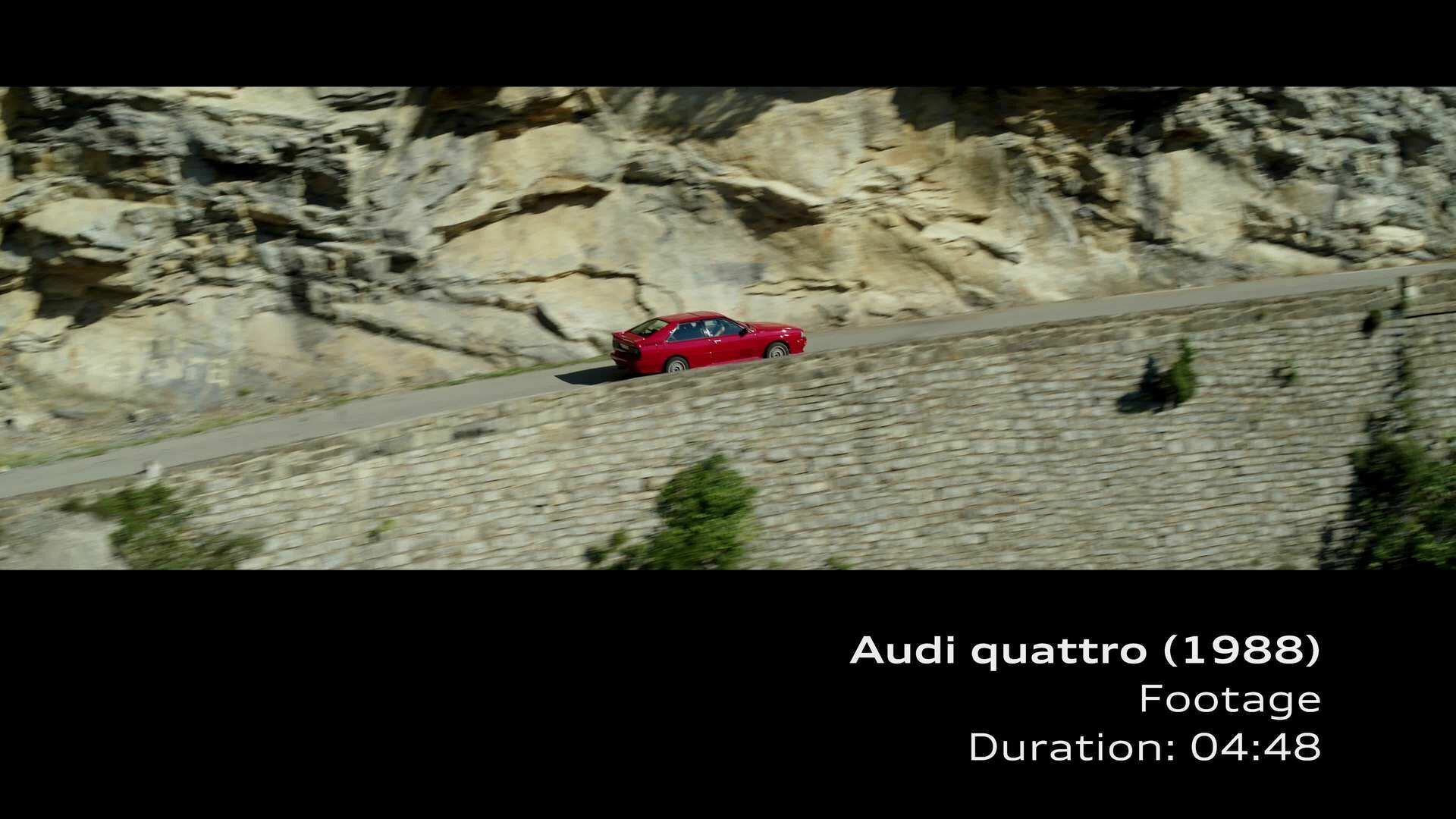 Footage: Audi Quattro (1988)