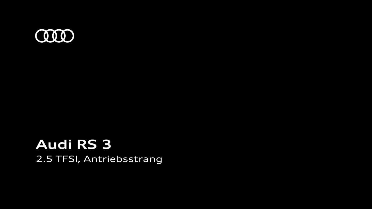 Animation Audi RS 3 – Antrieb DE