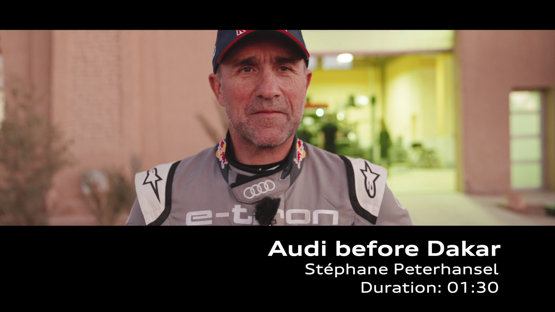 Footage Interviews Dakar Rally 2022 Video Audi MediaCenter