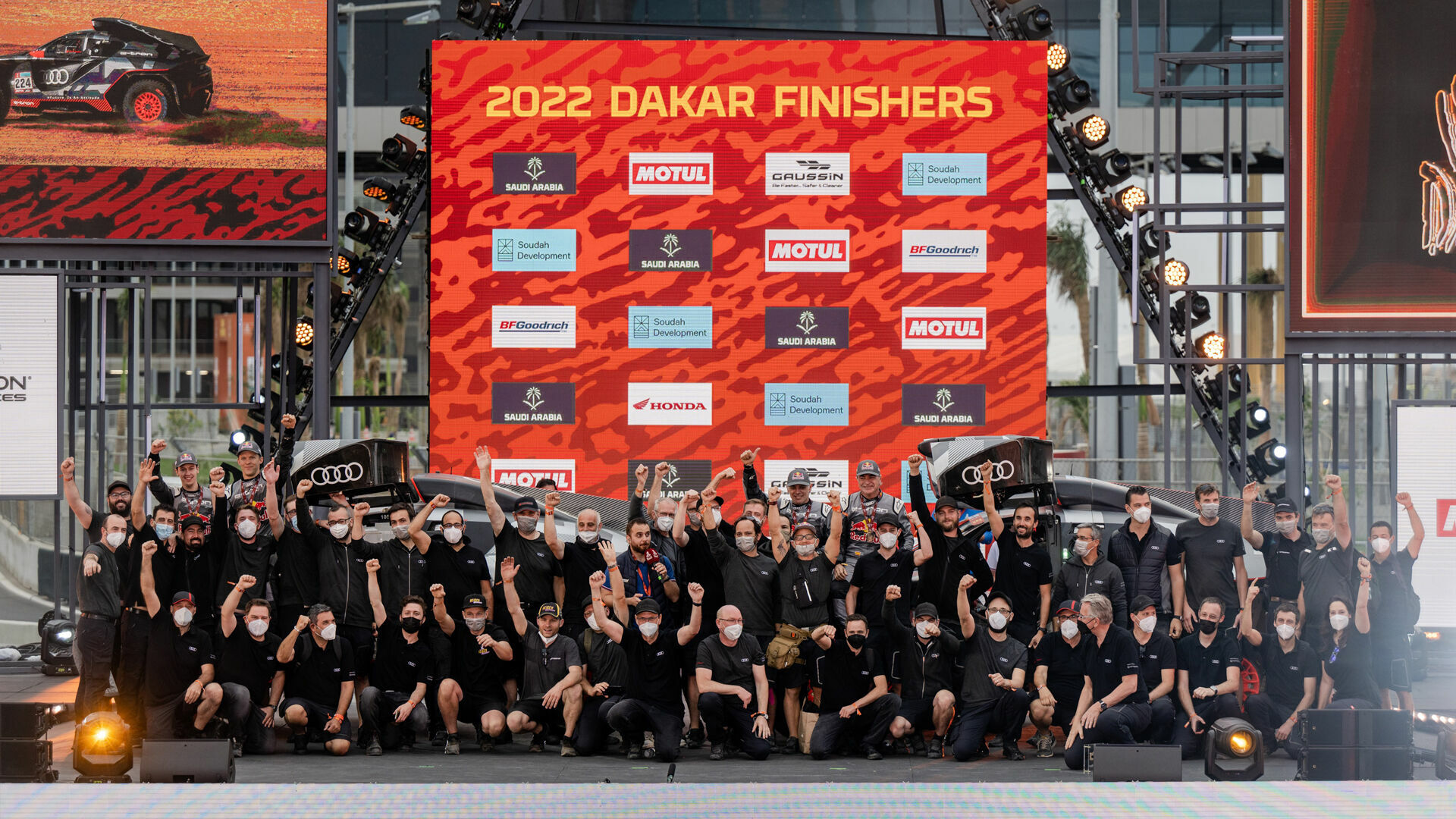 Rallye Dakar 2022 Tag 14: Show