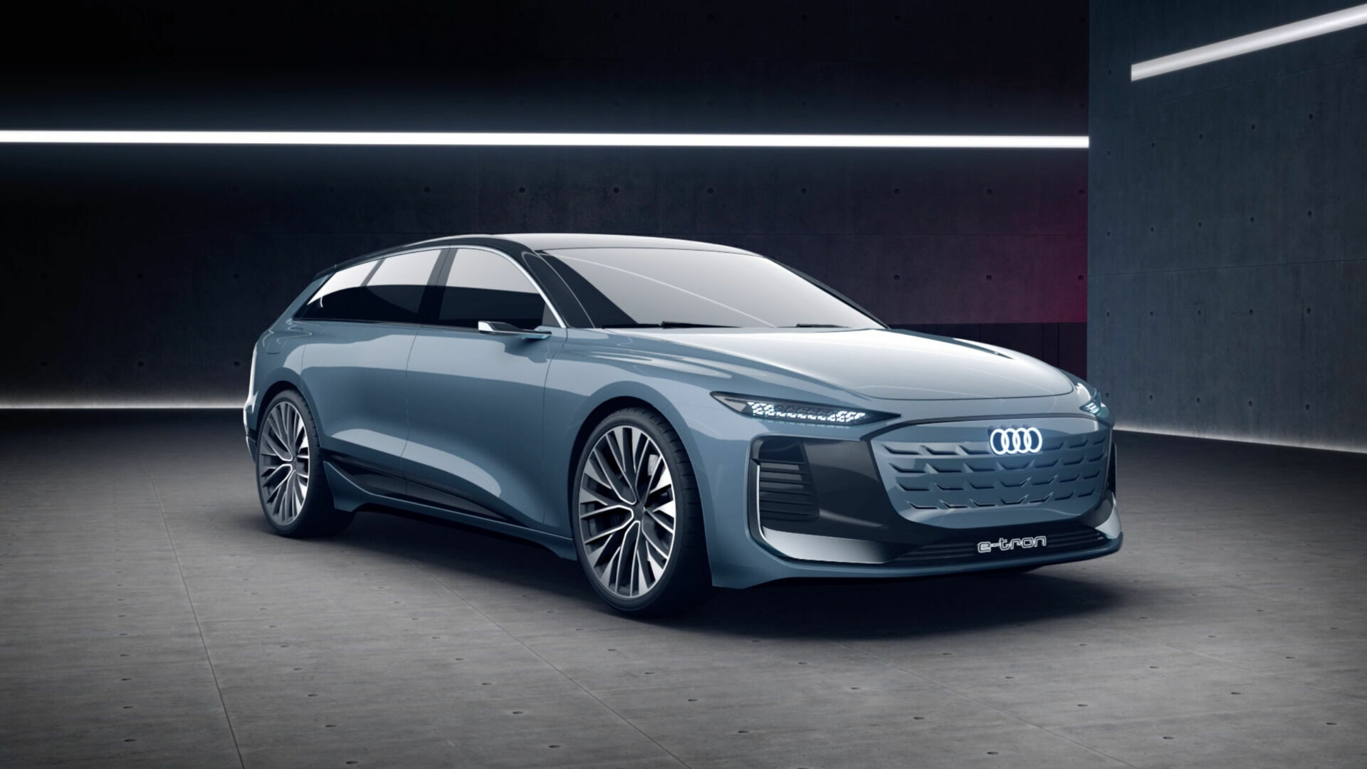 Animation: Audi A6 Avant e-tron concept – Design