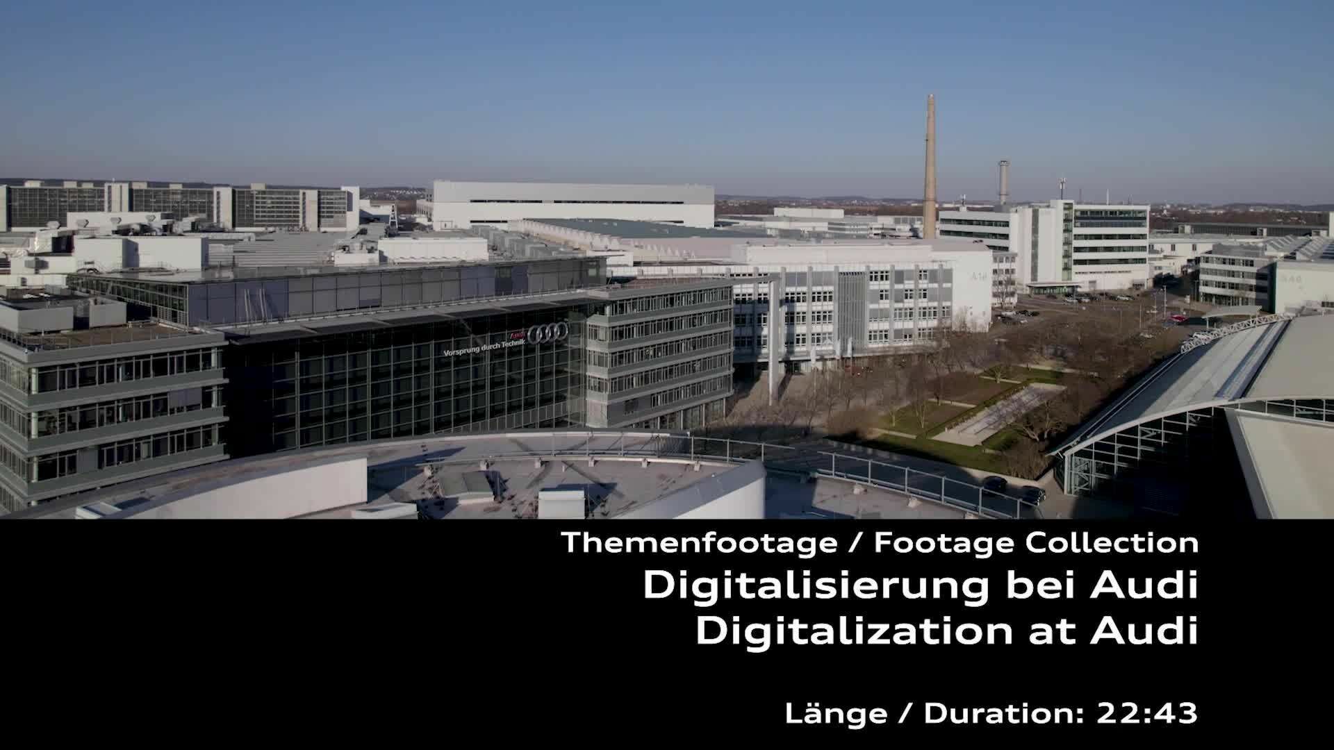 Footage: Digitalisierung bei Audi