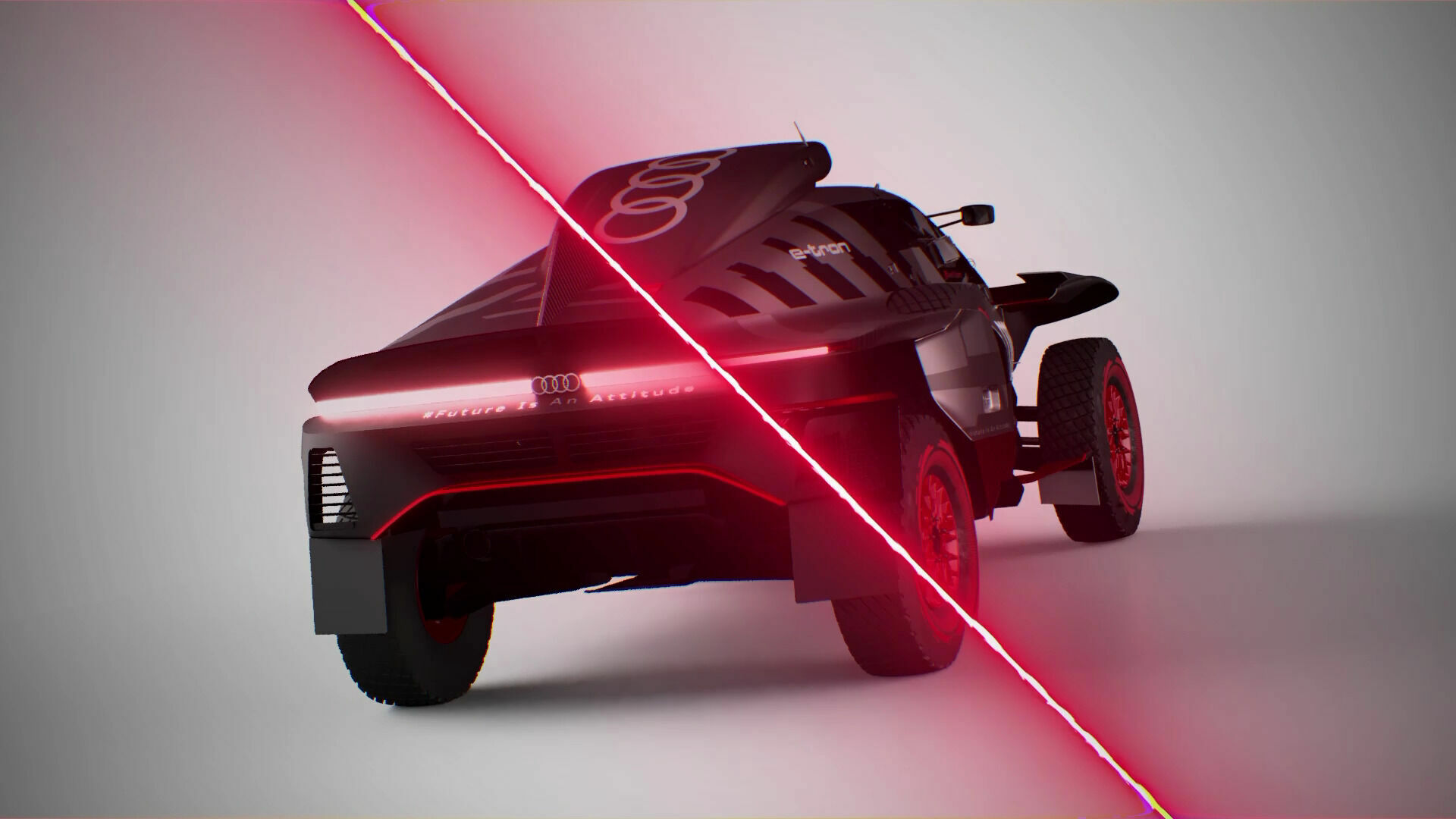 Animation: Audi RS Q e-tron E2: Vergleich
