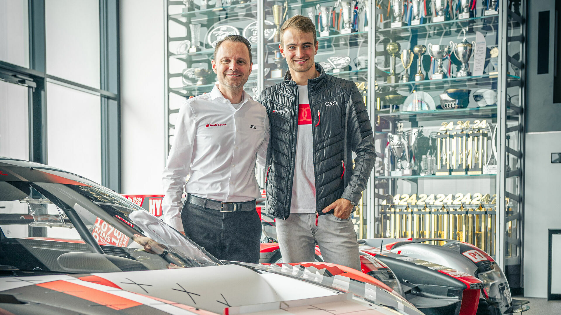 Audi says “Thank you very much and all the best, Nico Müller”