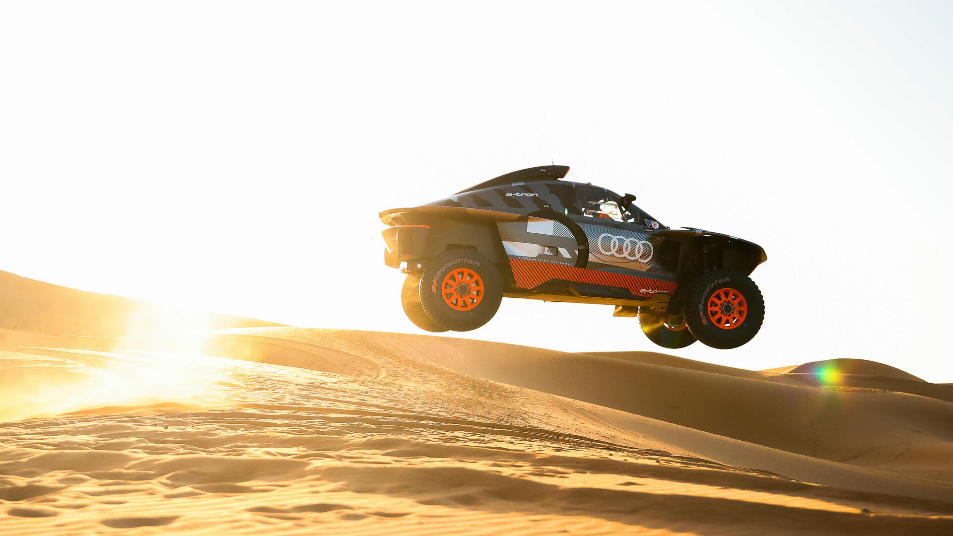 Inside Dakar: Test des Audi RS Q e-tron E2 in Marokko