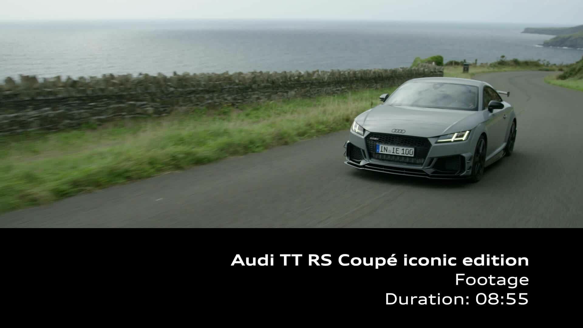 Footage: Audi TT RS Coupé iconic edition