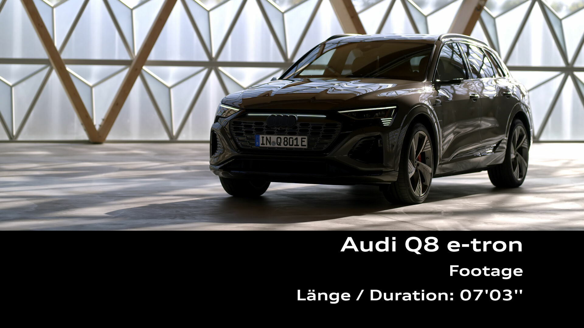 Footage: Audi Q8 e-tron