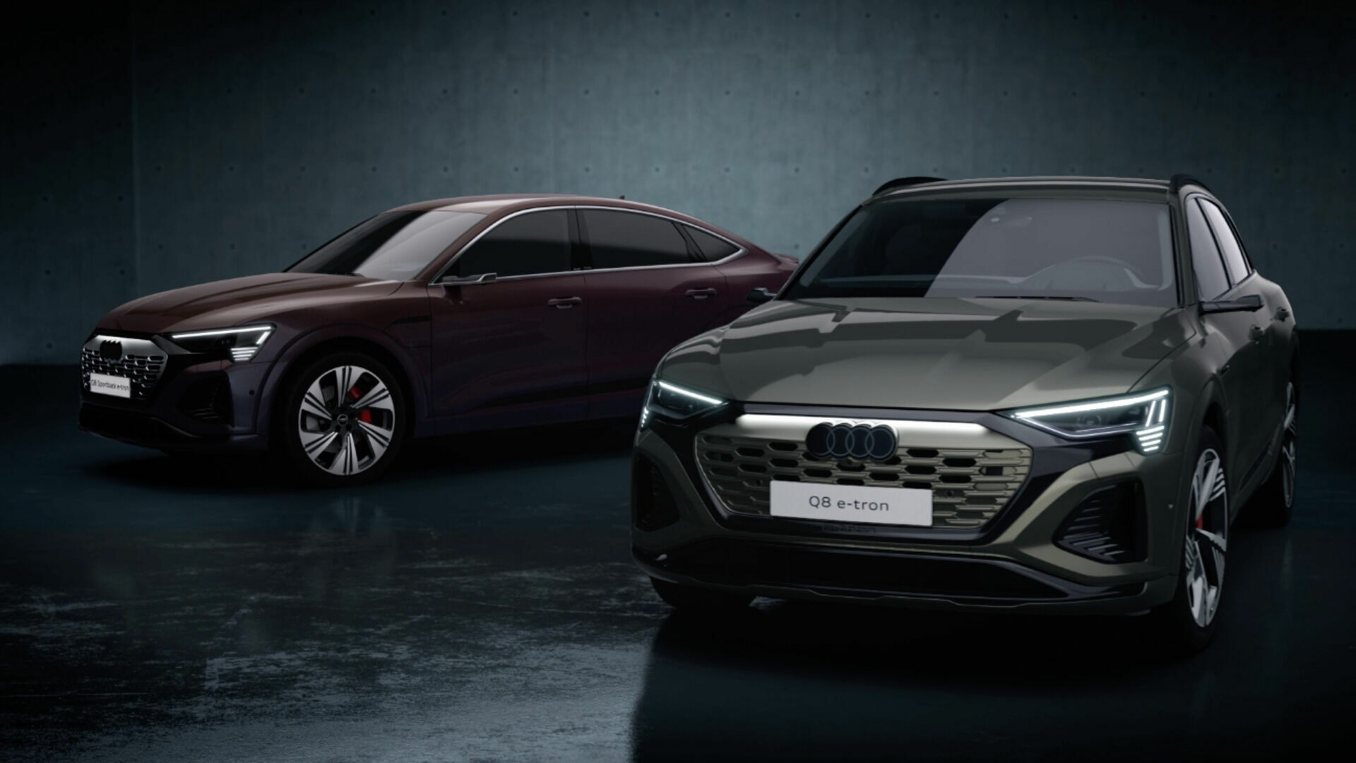 Animation: Audi Q8 Sportback e-tron – Exterieur-Design