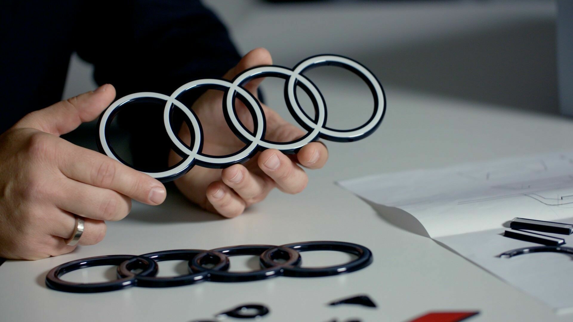 New CI and new rings from Audi