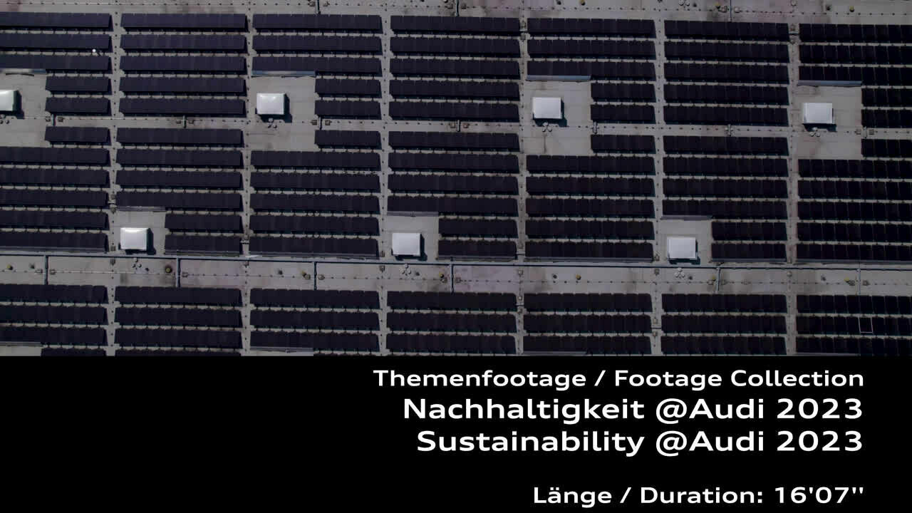 Footage: Nachhaltigkeit @Audi 2023