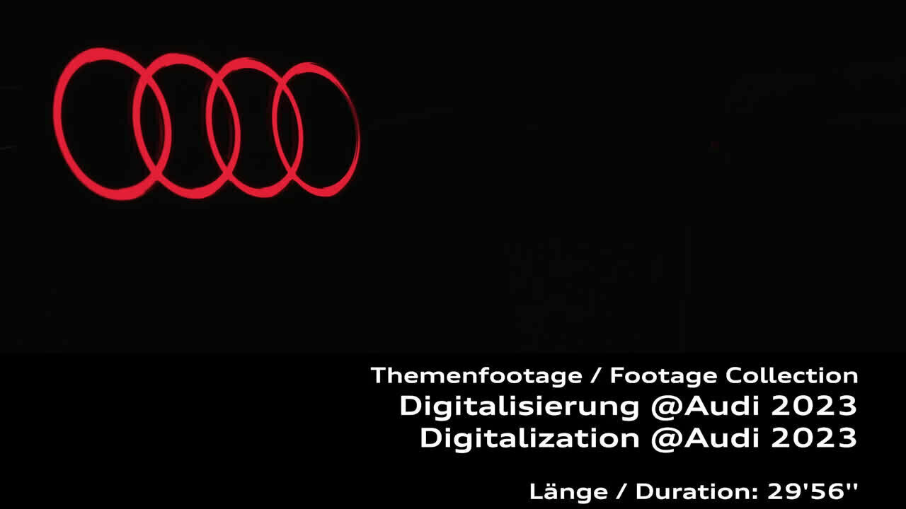 Footage: Digitalisierung @Audi 2023 – HD