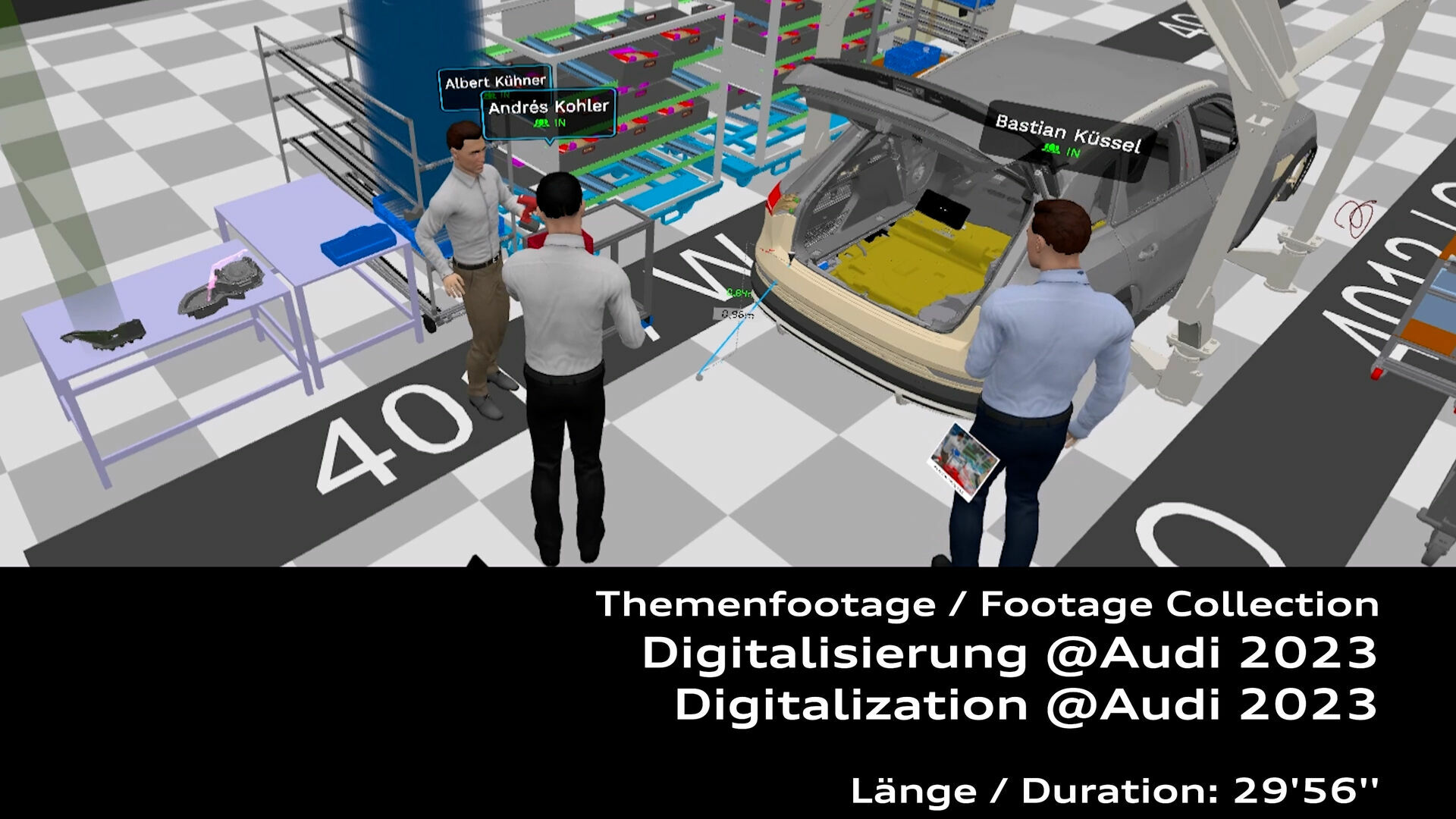 Footage: Digitalisierung @Audi 2023