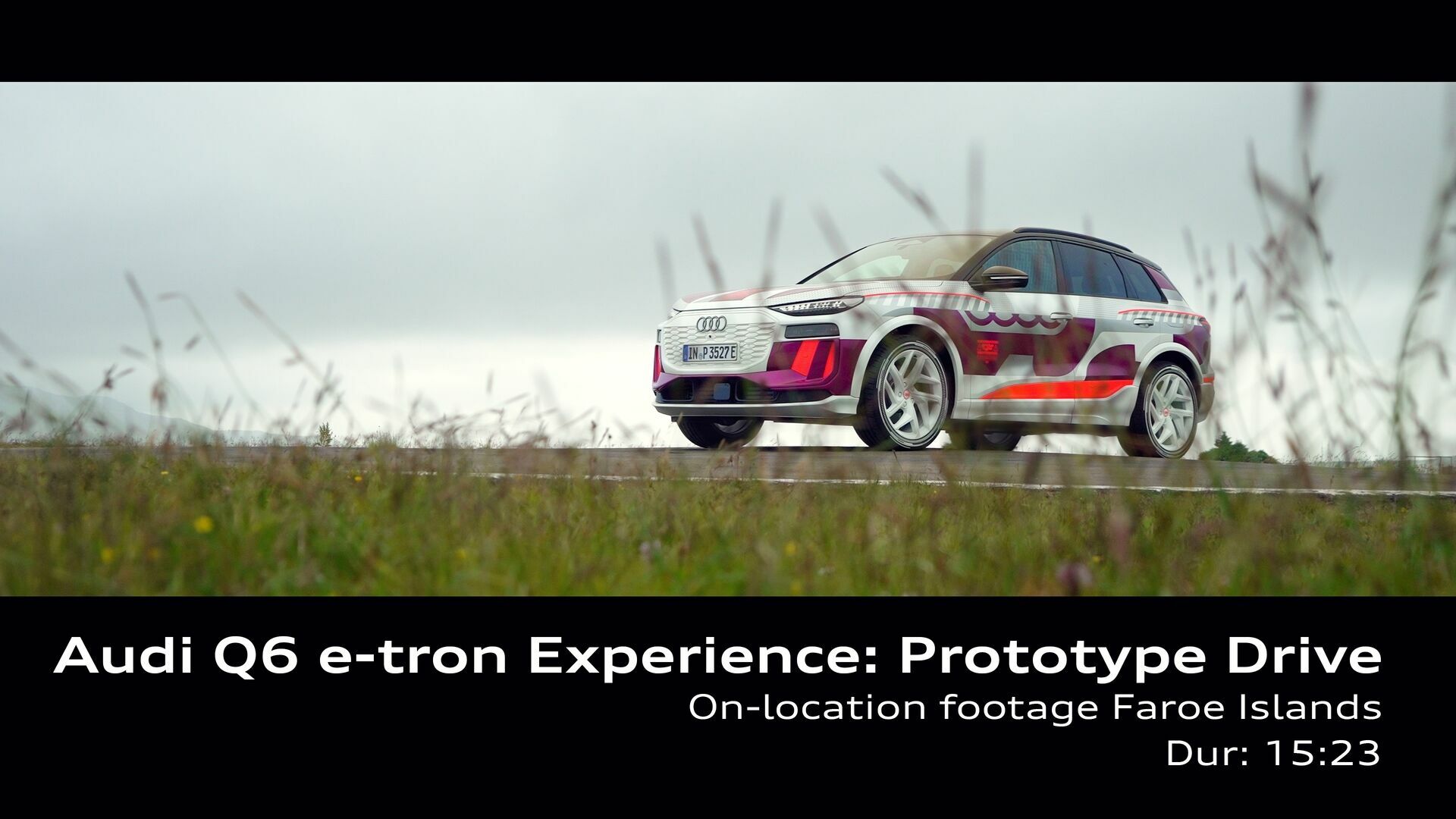 Audi Q6 e-tron Experience – Prototype Drive – Footage