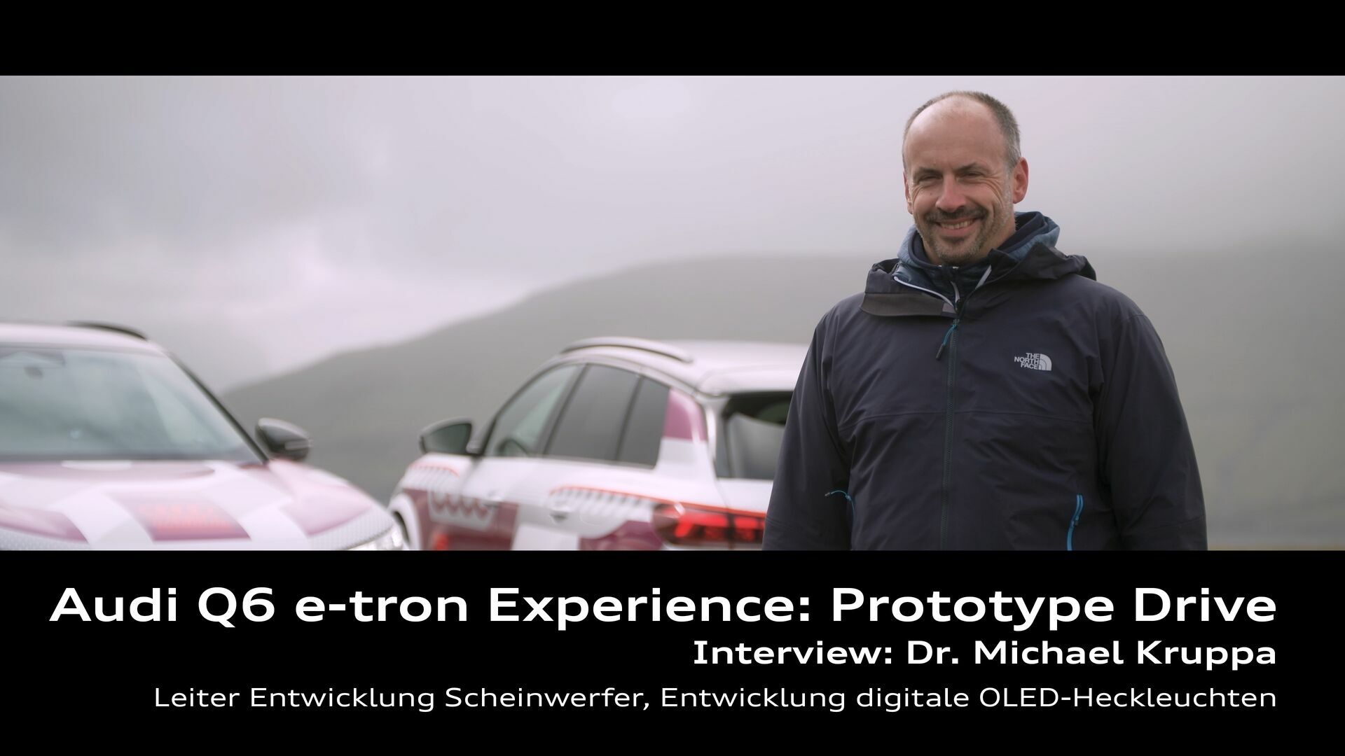 Audi Q6 e-tron Experience – Interview mit Dr. Michael Kruppa – Footage