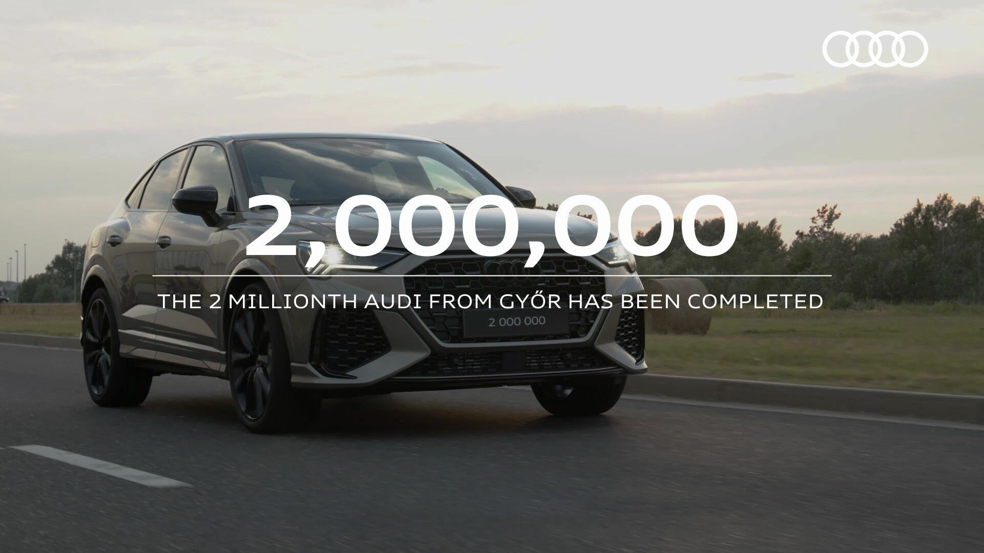 Audi Hungaria: production of the 2 millionth Audi in Győr is finished