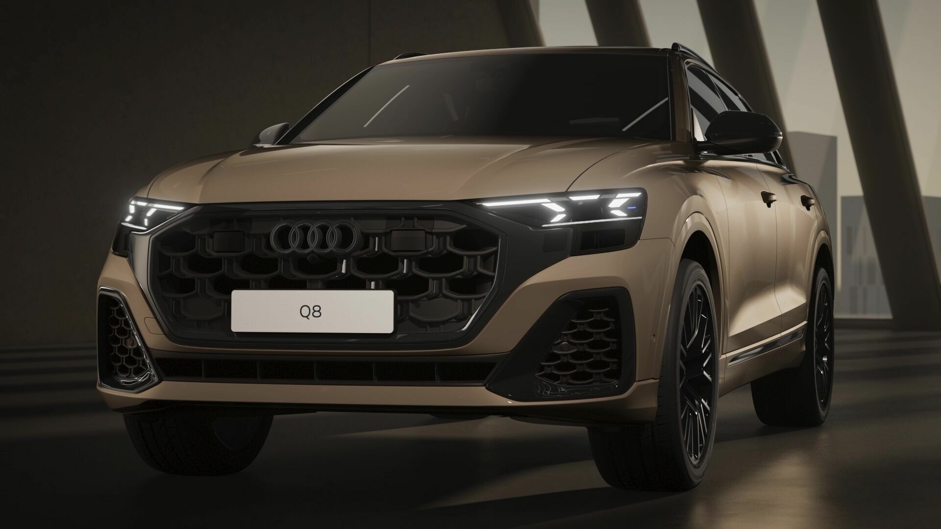 Audi Q8 – Exterior design – Animation