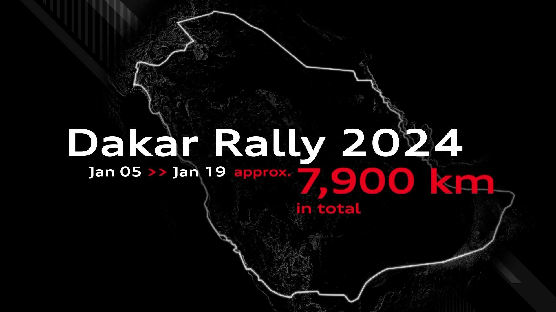 Rallye Dakar 2024: Die gesamte Route