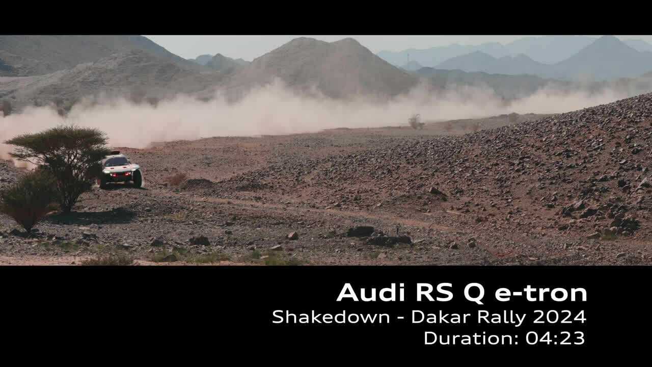 Footage: Shakedown   Dakar Rally 2024
