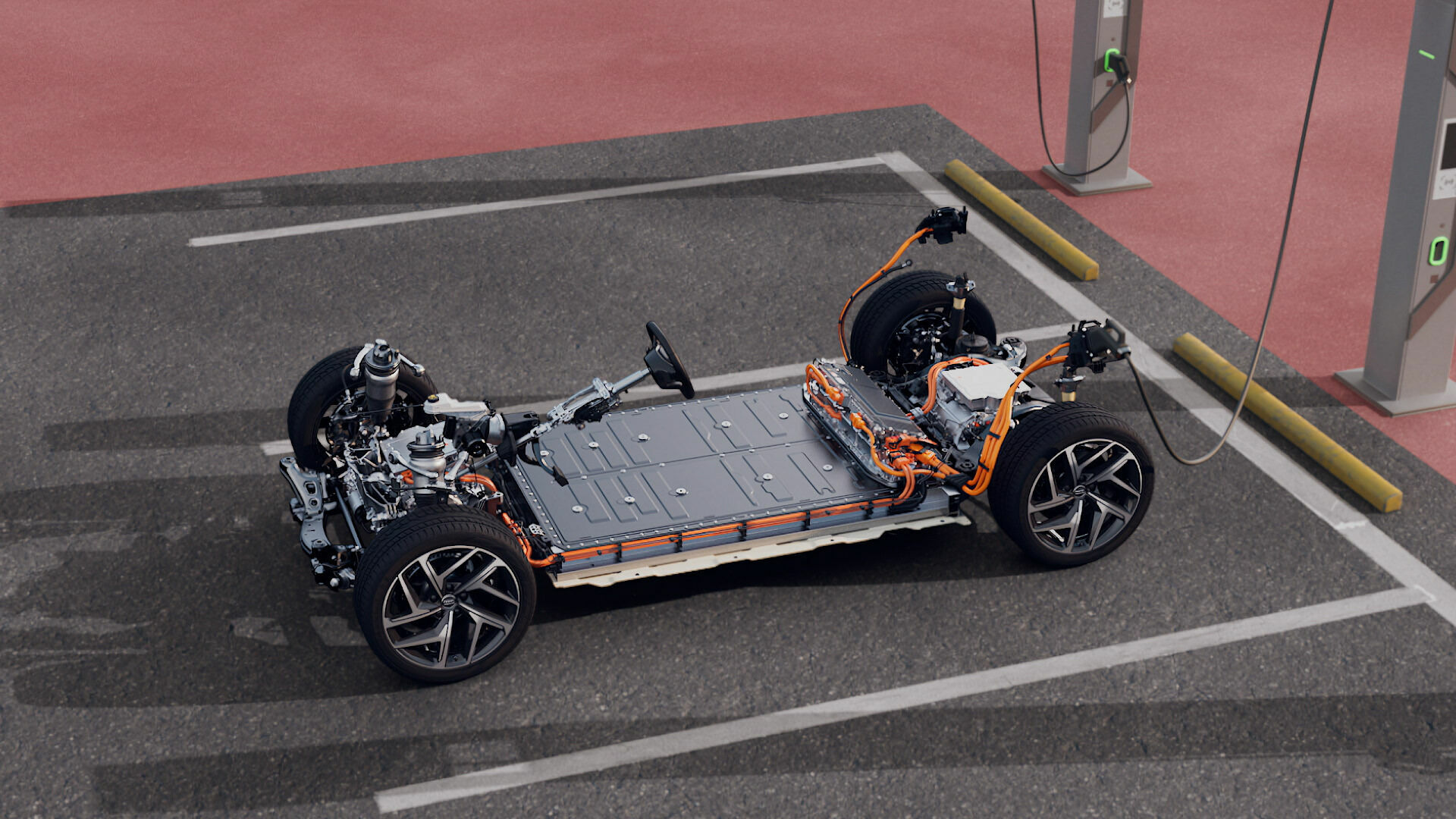 Audi Q6 e-tron – Batterie- und Ladetechnologie – Animation