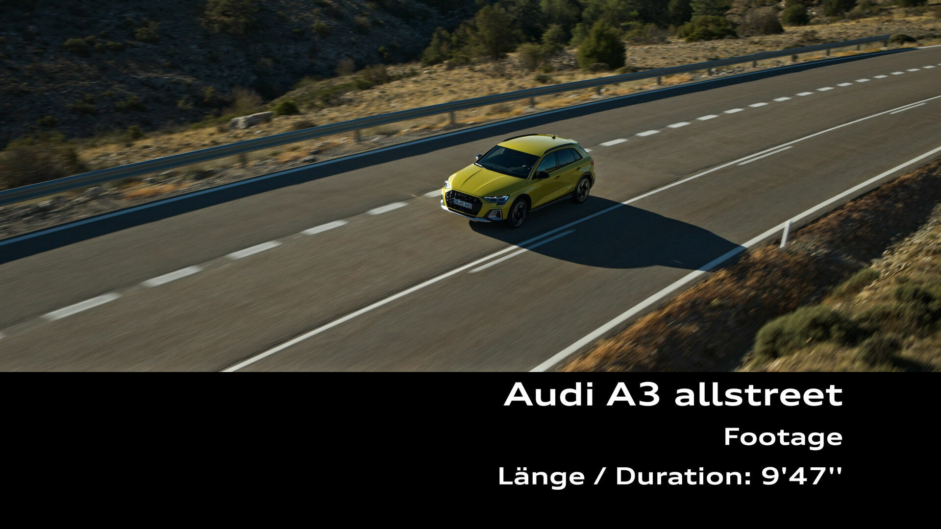 Audi A3 allstreet – Footage (dynamisch)