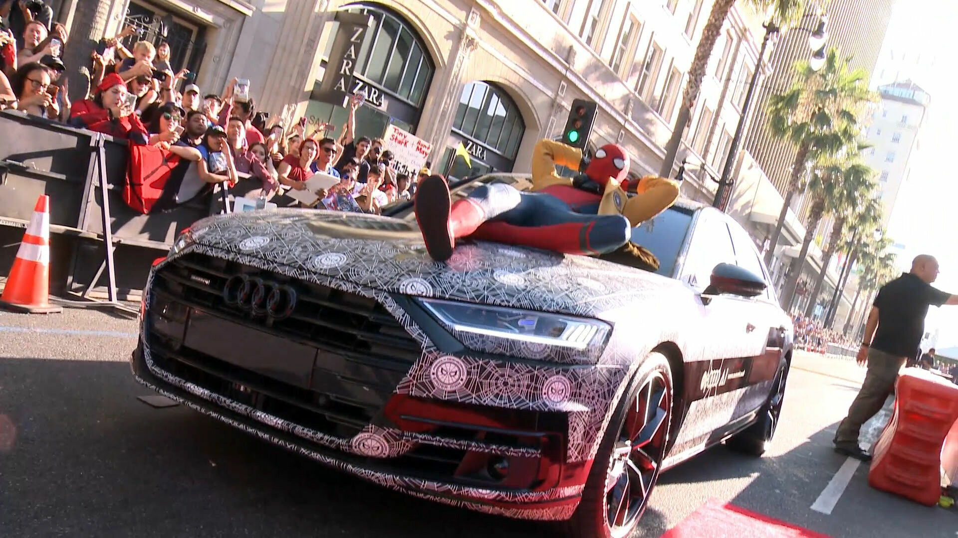 Disguised: New Audi A8 2017 tested