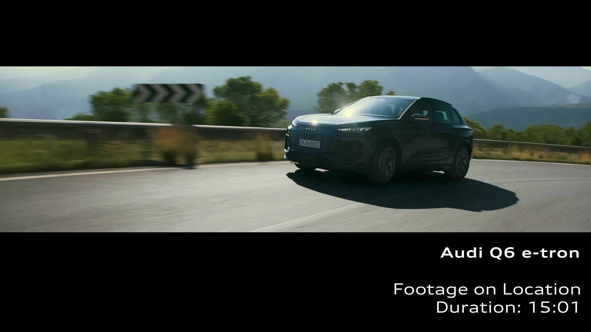 Audi Q6 e-tron, Audi SQ6 e-tron – Footage (On-Location)