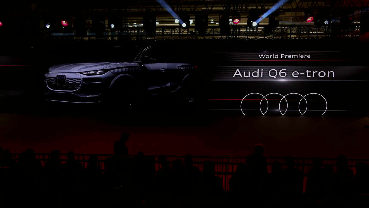 Weltpremiere des neuen Audi Q6 e-tron