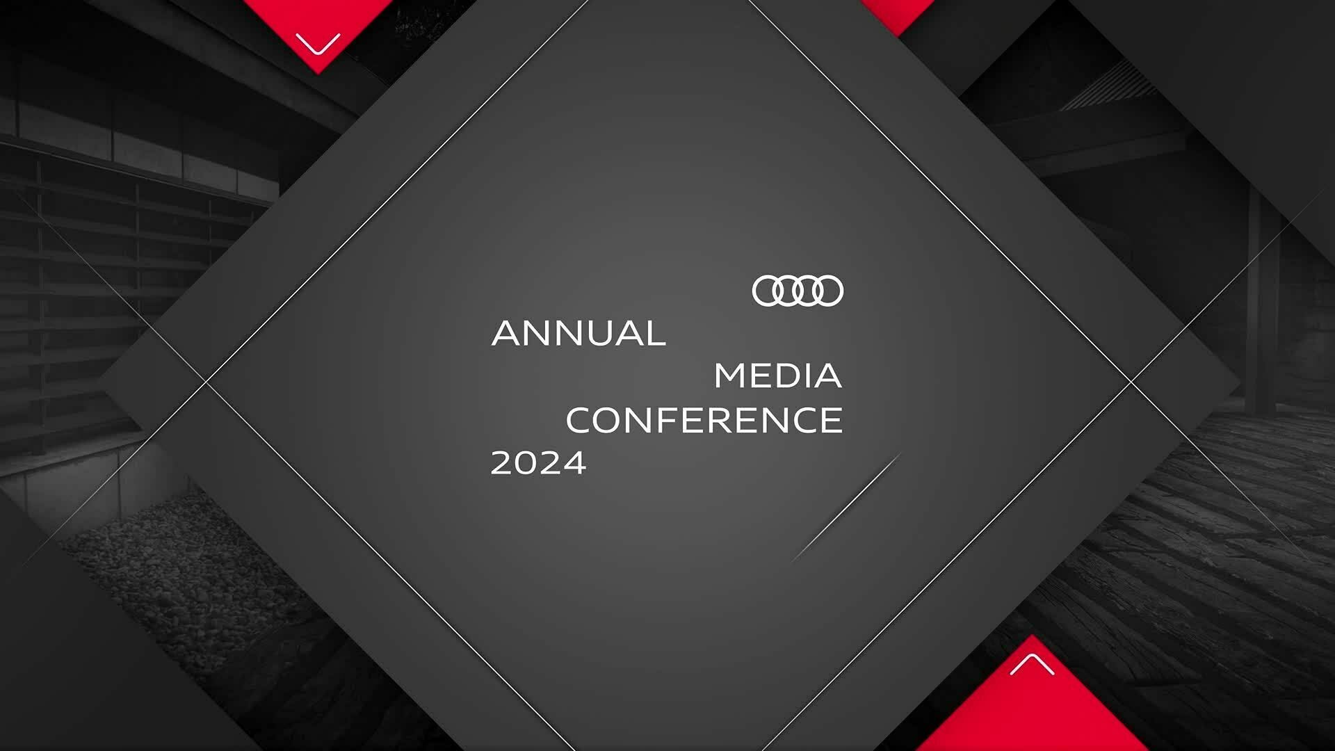 Annual Media Conference der AUDI AG 2024
