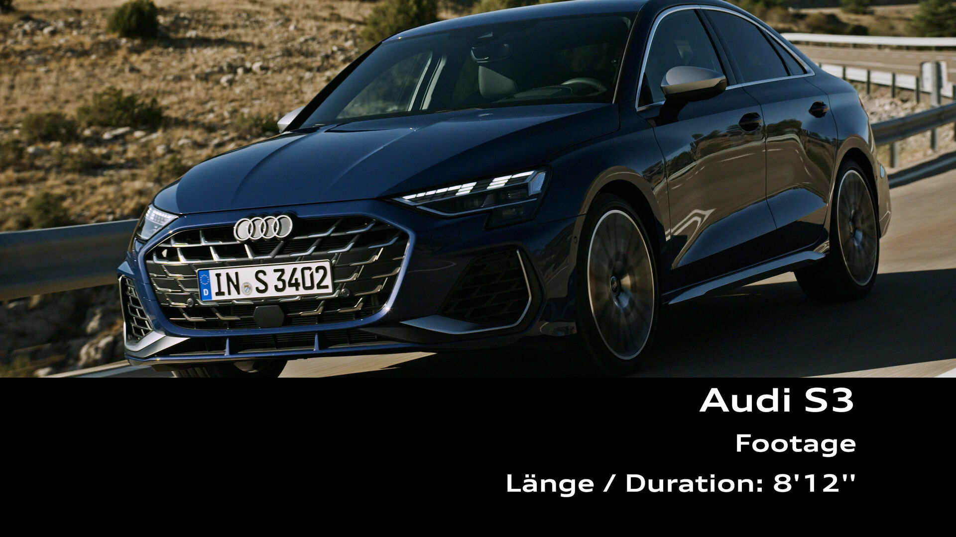 Audi S3 Sedan – Footage (dynamic)