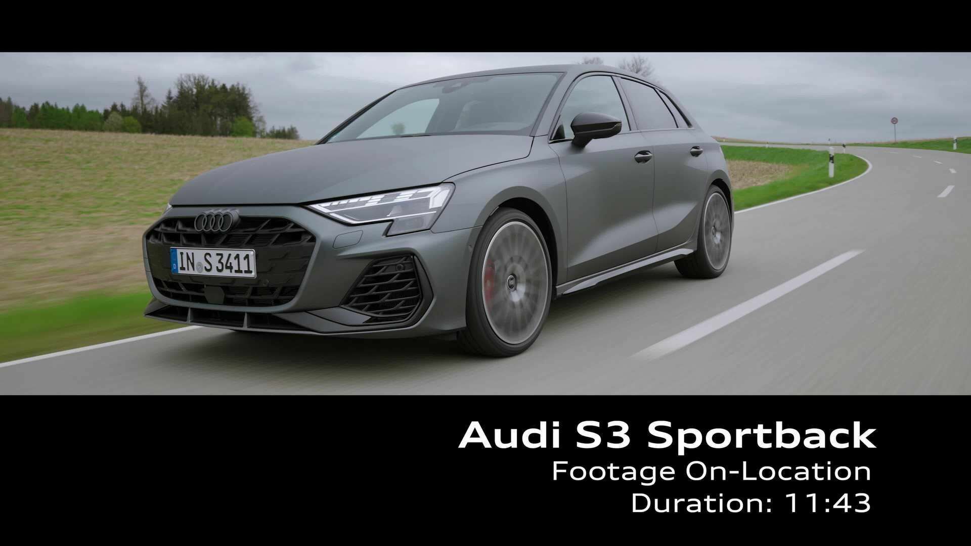 Audi S3 Sportback – Footage (on location)