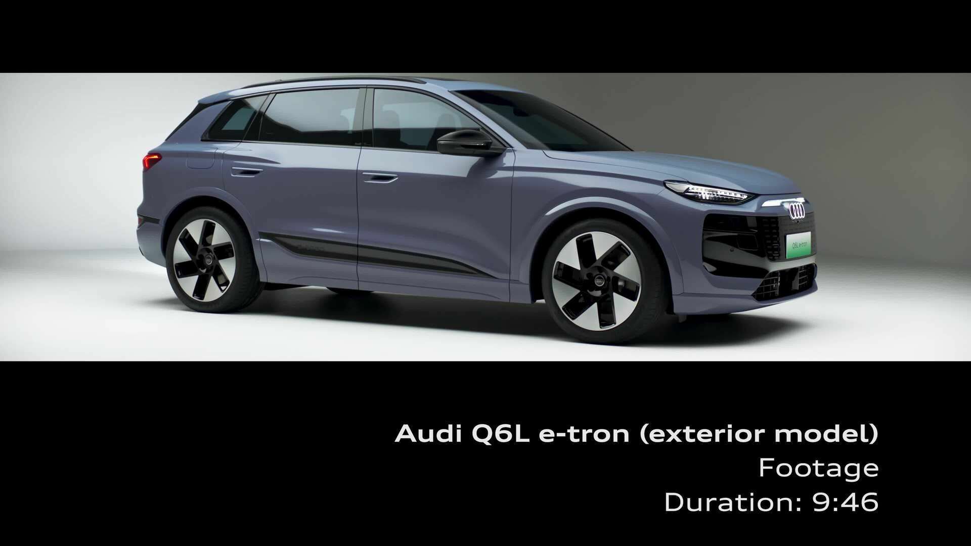 Audi Q6L e-tron – Footage (Studio)