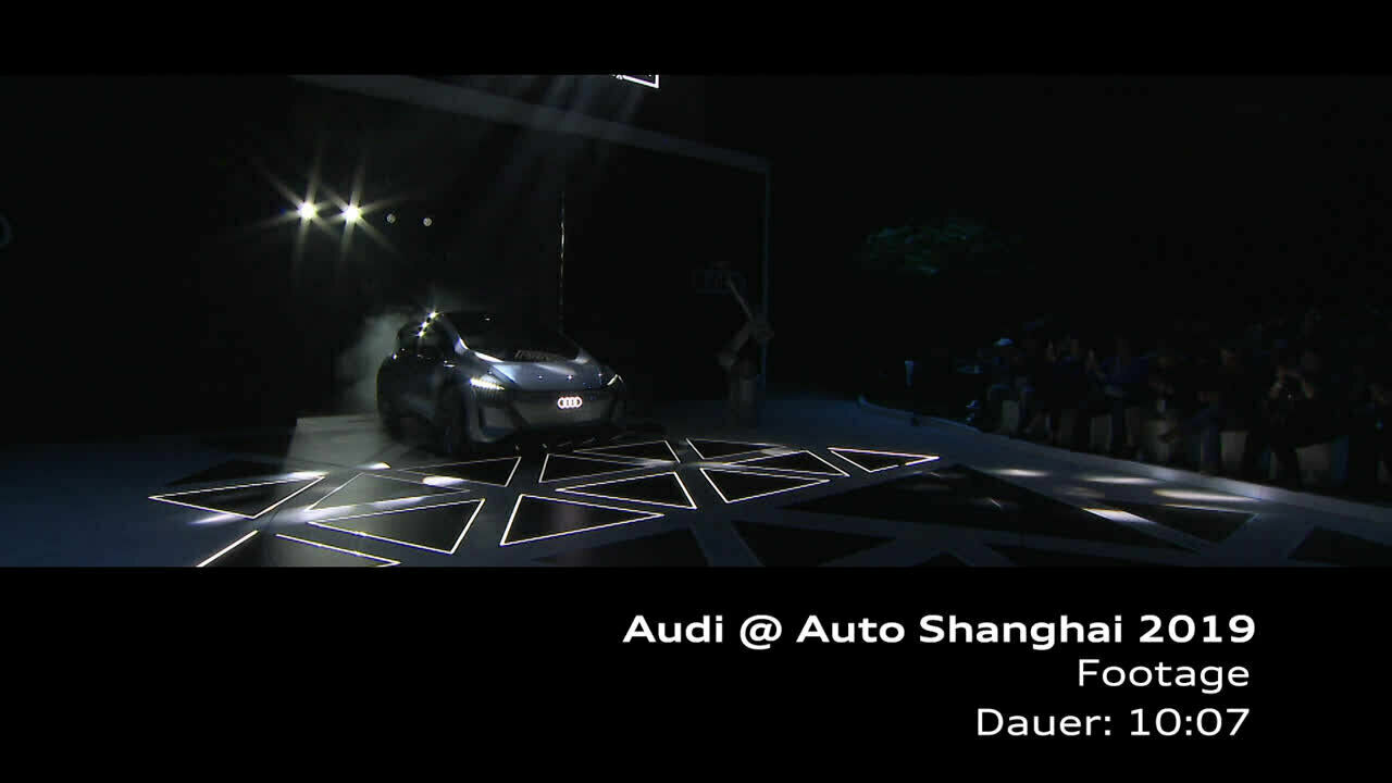 Footage Audi at Auto Shanghai Gesamtpaket 2019 DE