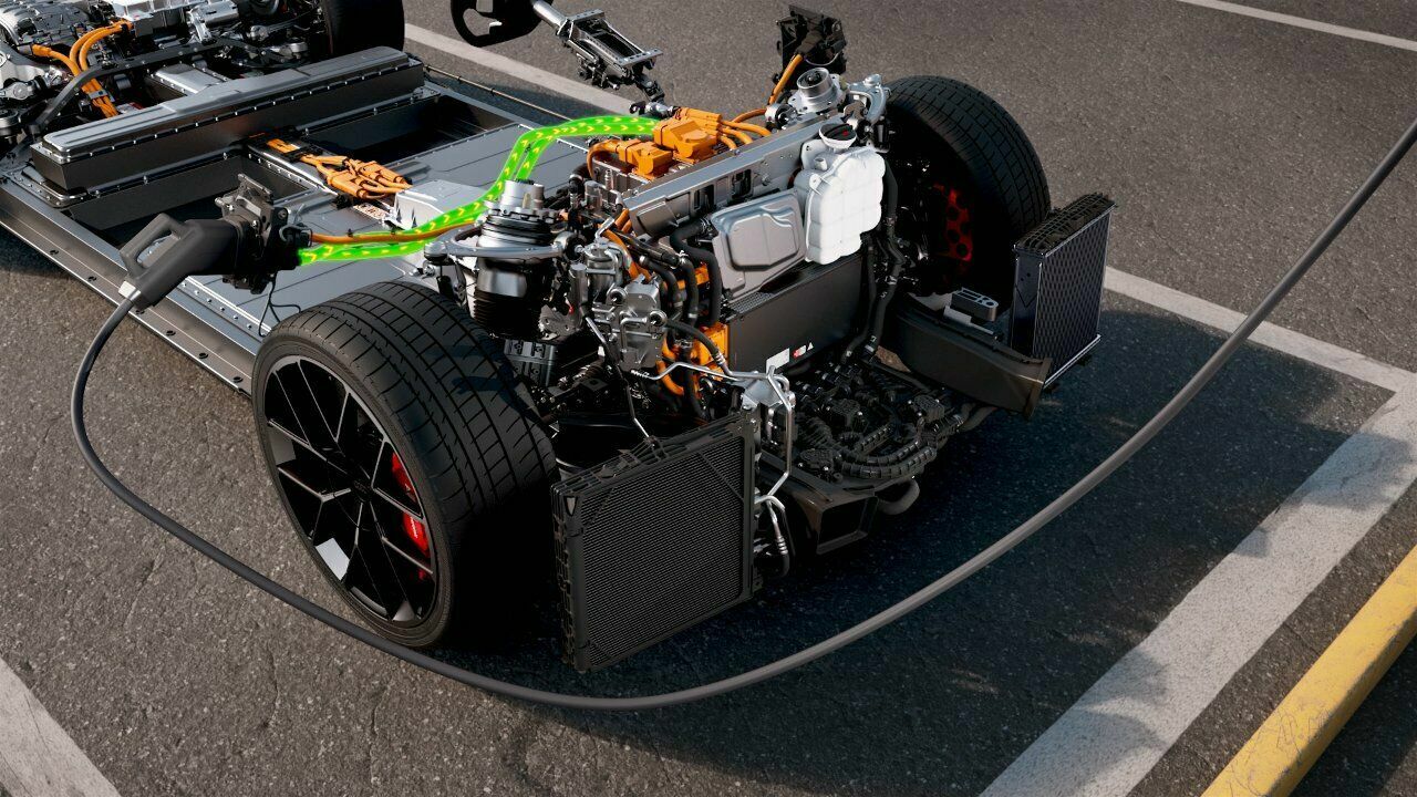 Audi RS e-tron GT performance – Batterie und Ladetechnologie – Animation