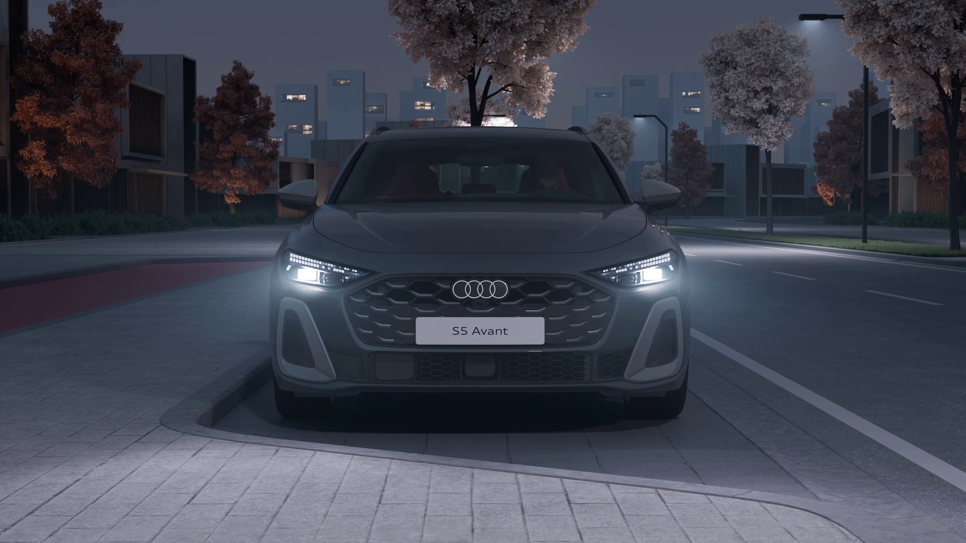 Audi S5 Avant - Matrix LED headlights - Animation