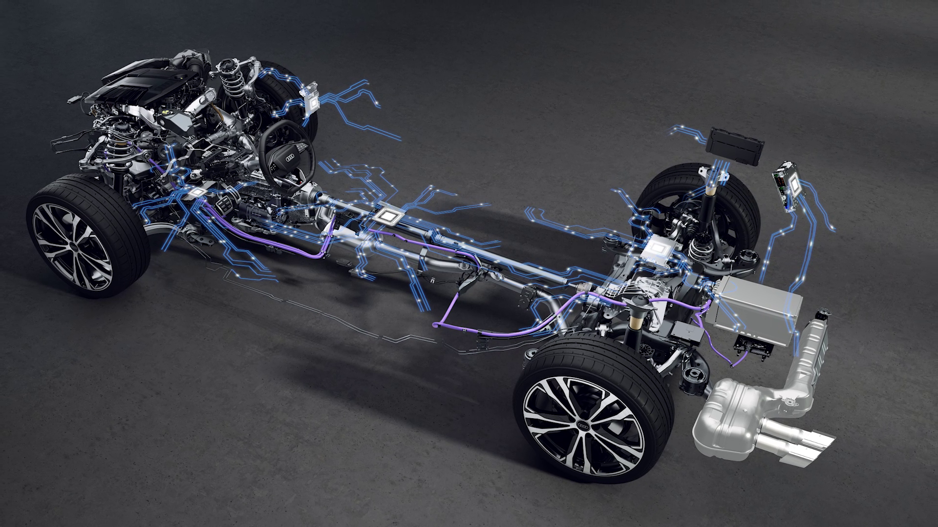 Audi A5 Avant – Elektronikarchitektur E3 1.2 – Animation