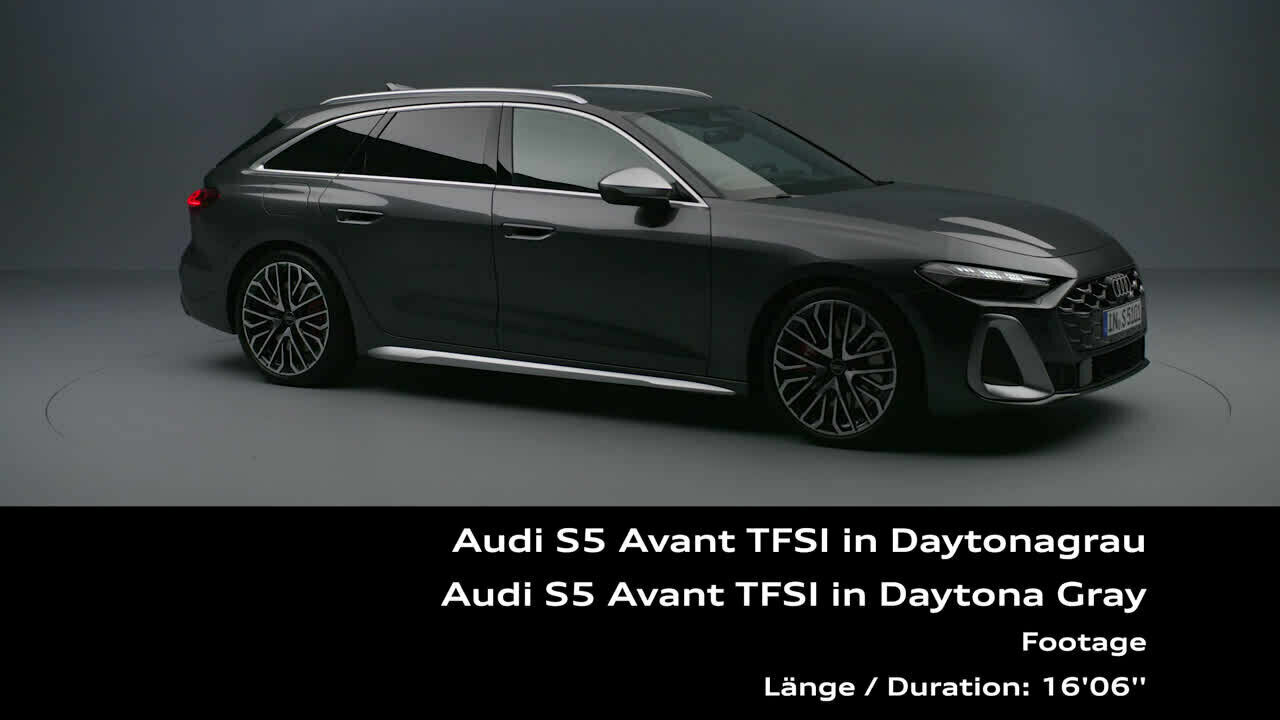 Audi S5 Avant – Footage (Studio)