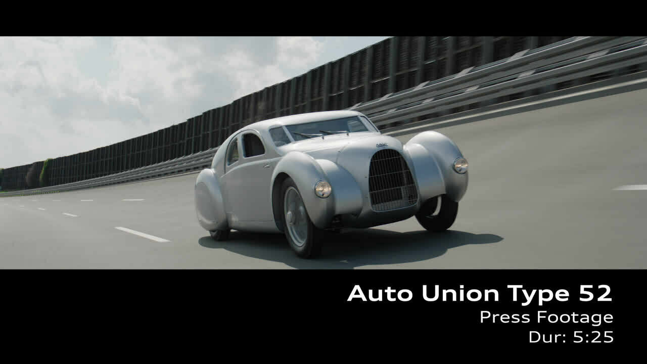 Auto Union Type 52 – Footage