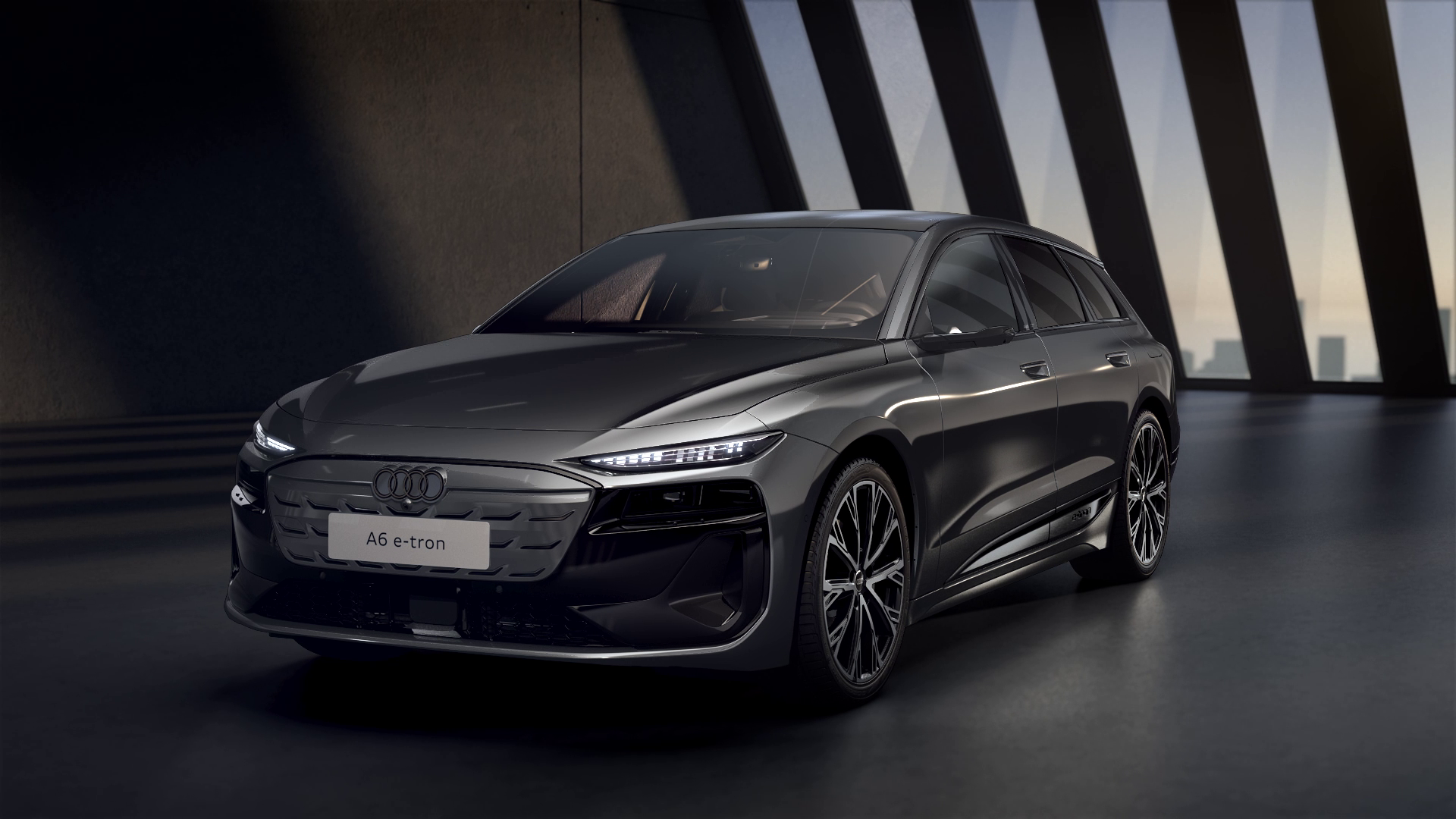 Audi A6 Avant e-tron – Design und Lichttechnologie – Animation