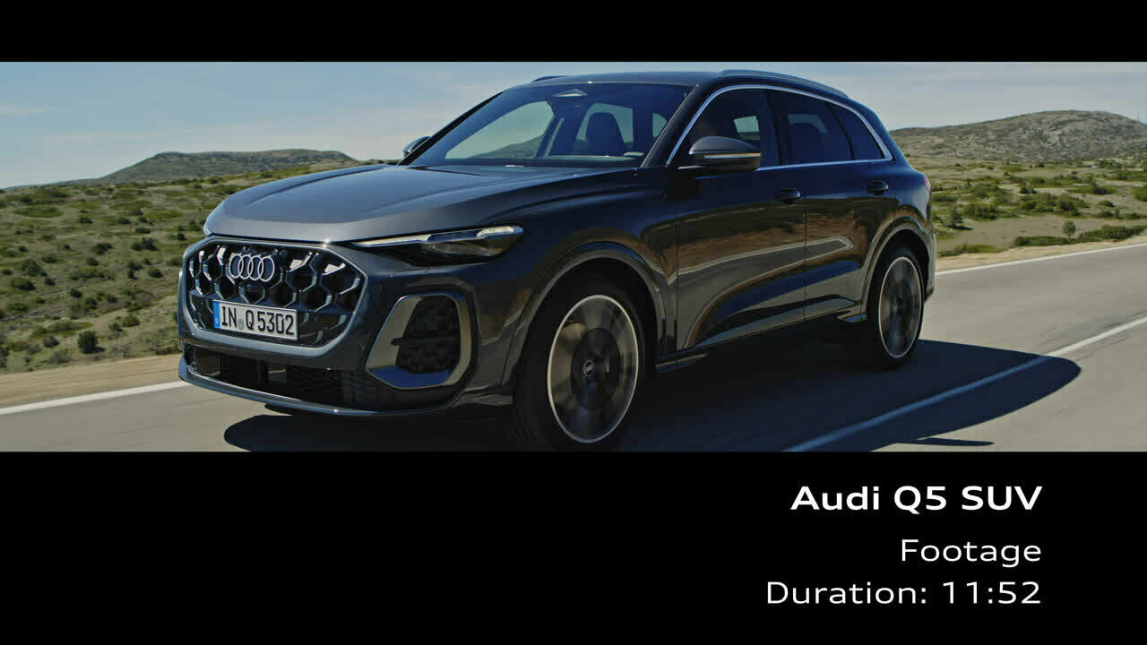 Audi Q5 SUV – Footage (dynamisch)