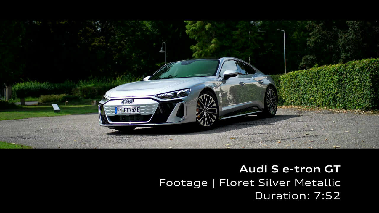 Audi S e-tron GT – Footage (On-Location)