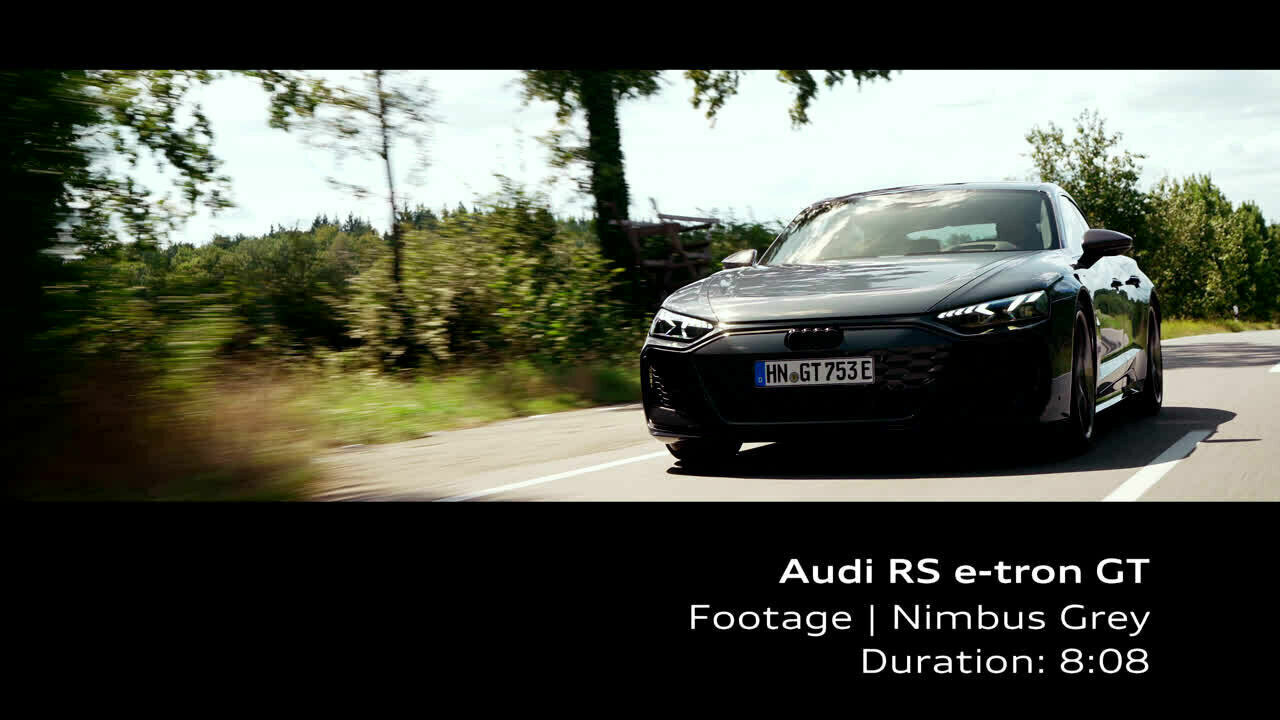 Audi RS e-tron GT – Footage (On-Location)