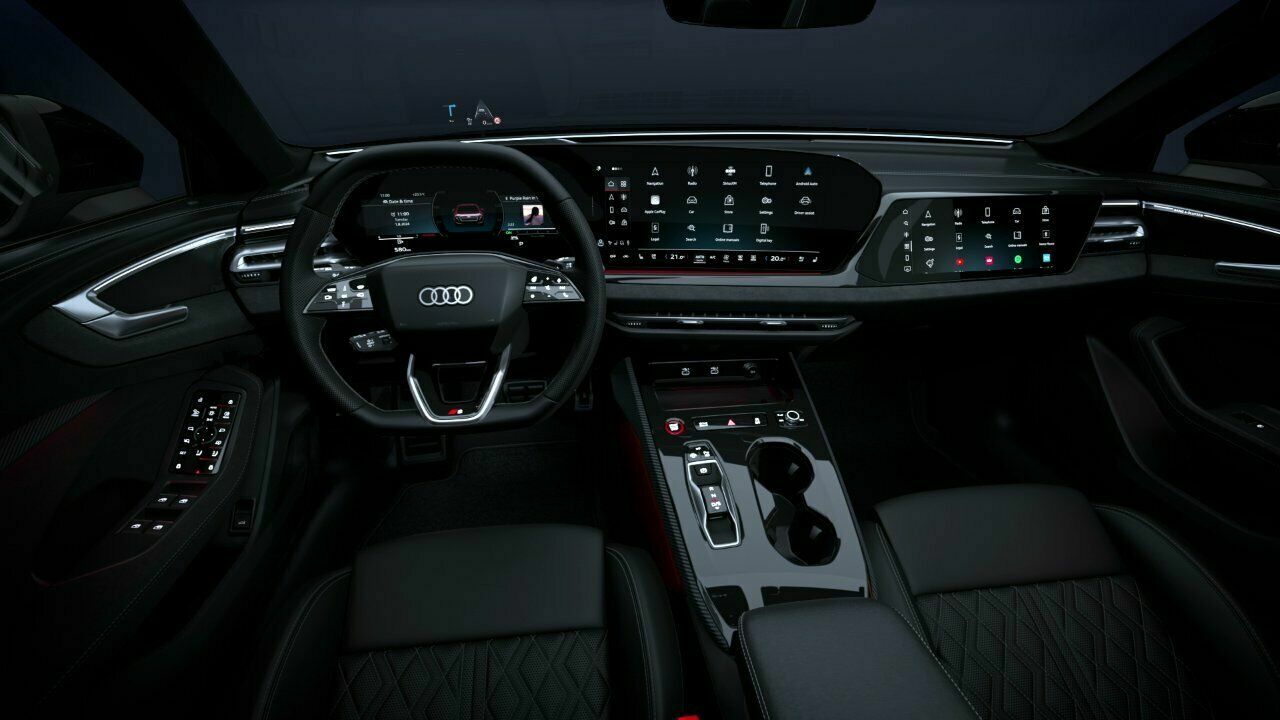 Audi S5 Limousine – Infotainment – Animation