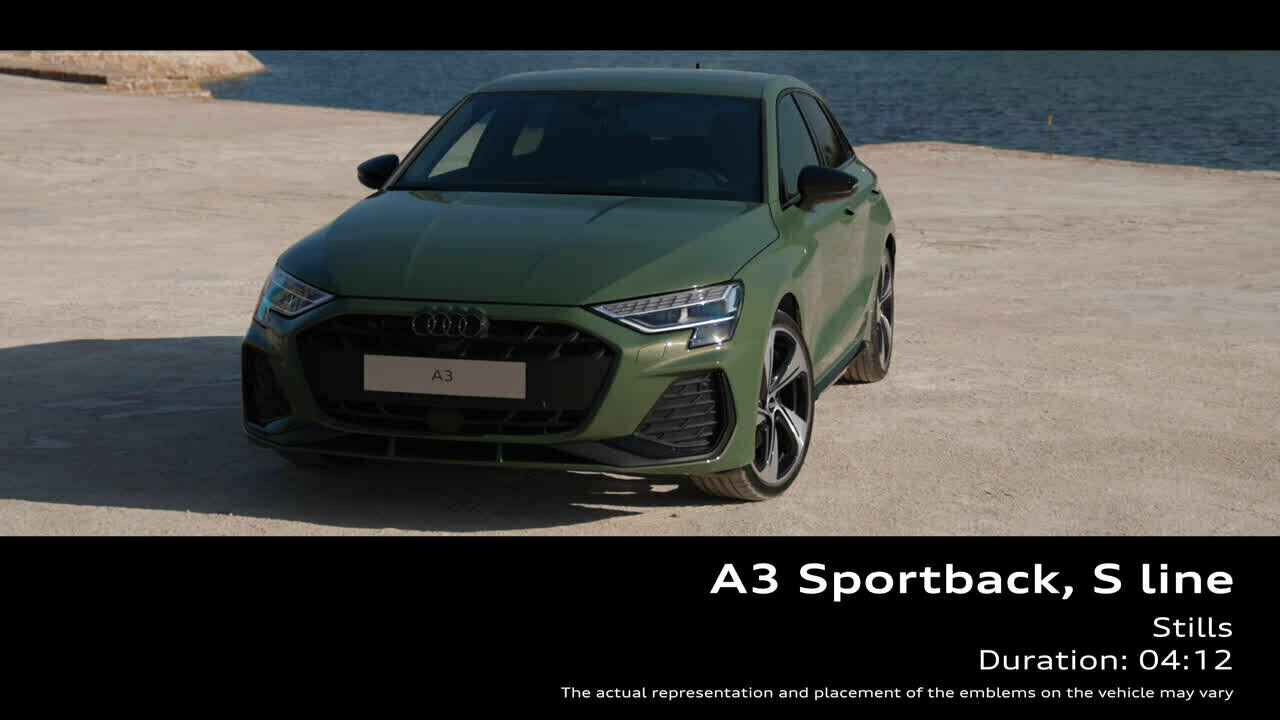 Audi A3 Sportback S line – Footage (On-Location)