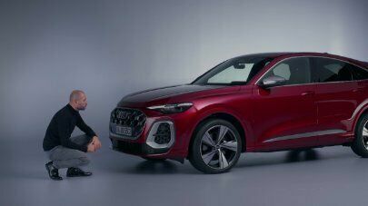 The design of the Audi SQ5 Sportback (vertical)