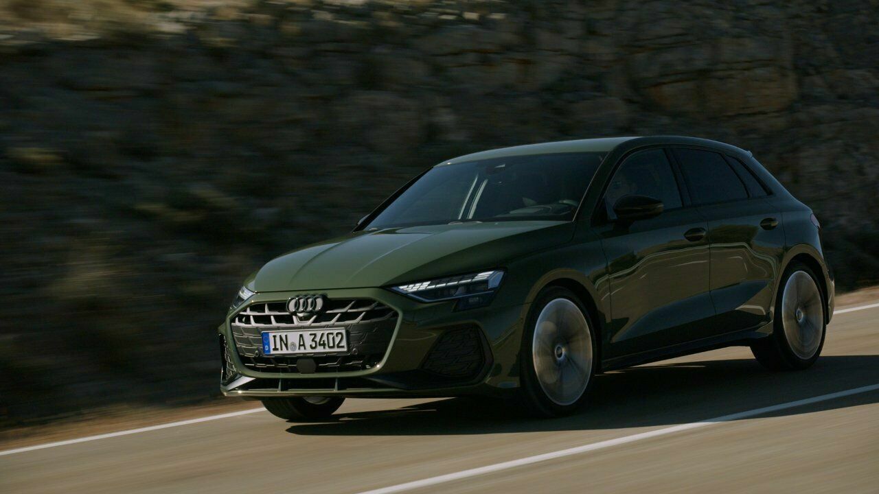 Audi S3 Limousine, A3 Sportback S line, A3 allstreet – Trailer (dynamisch)
