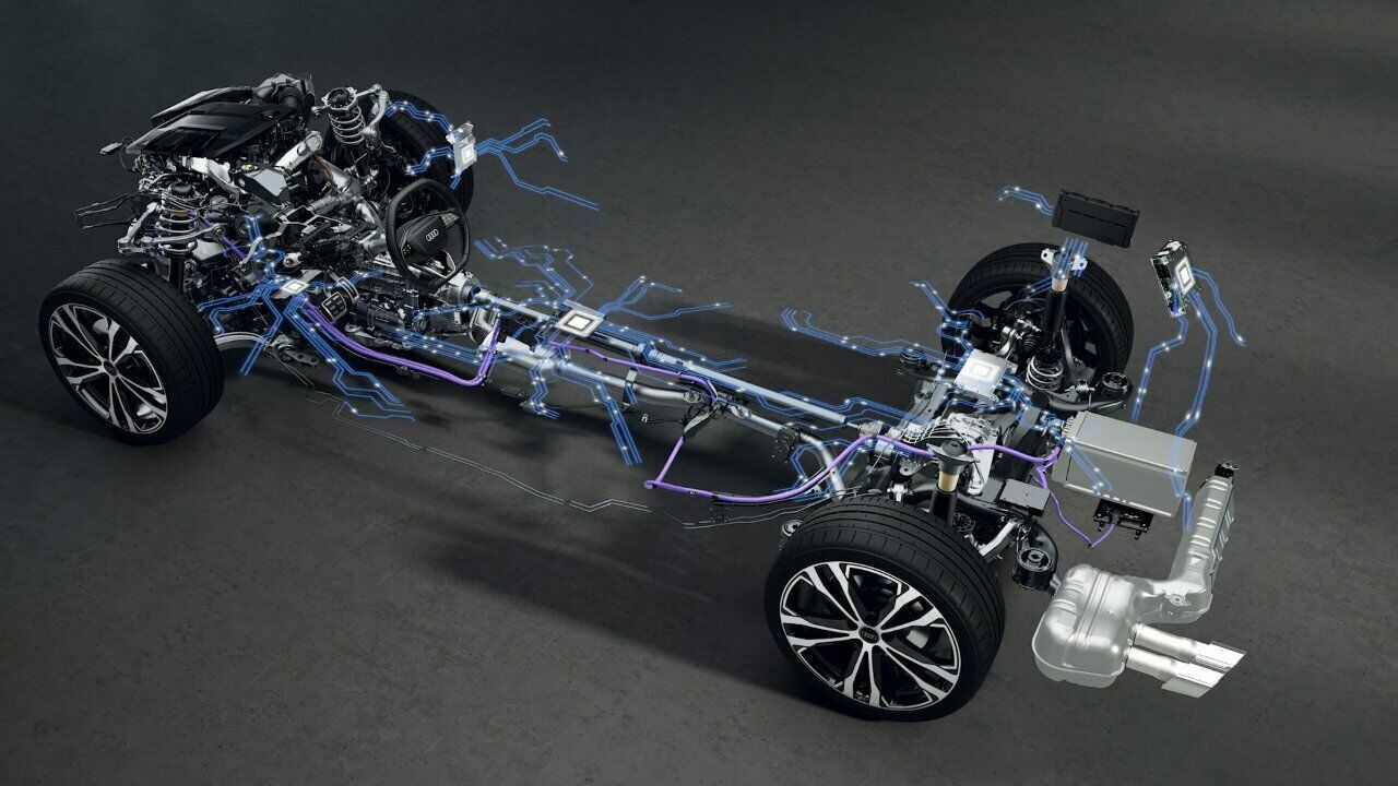 Audi A5 Avant – E3 1.2 electronic architecture – Animation